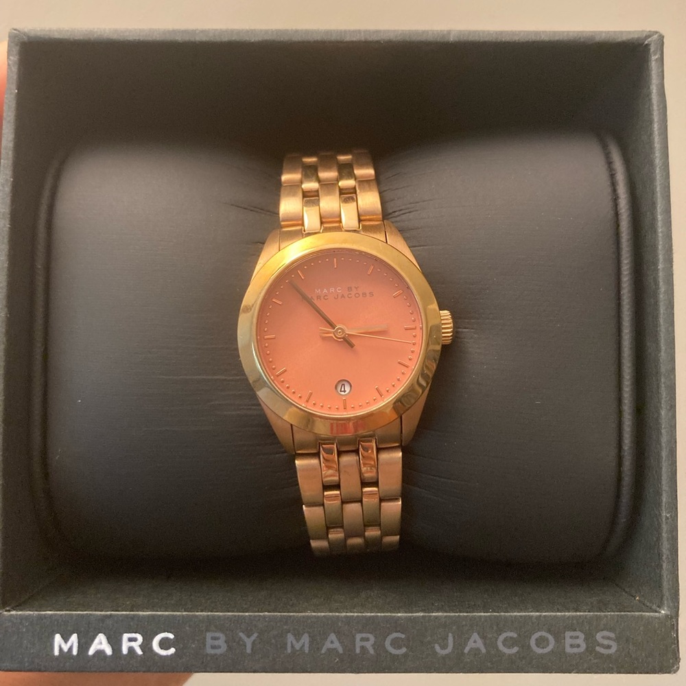 Marc by Marc Jacobs Rose Gold Watch MBM3377